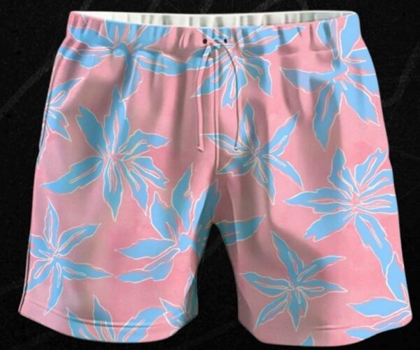 Short Praia Aurochs Rosa