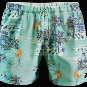 Short Praia Aurochs Verde Claro