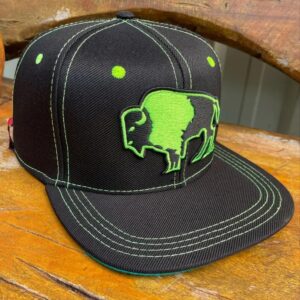 Boné Preto e Verde